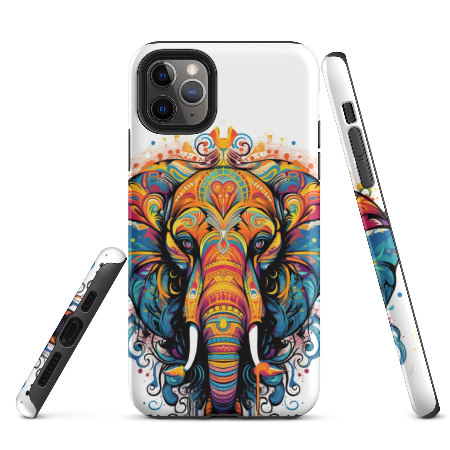 Tough Case for iPhone® BOHO Elephant 02