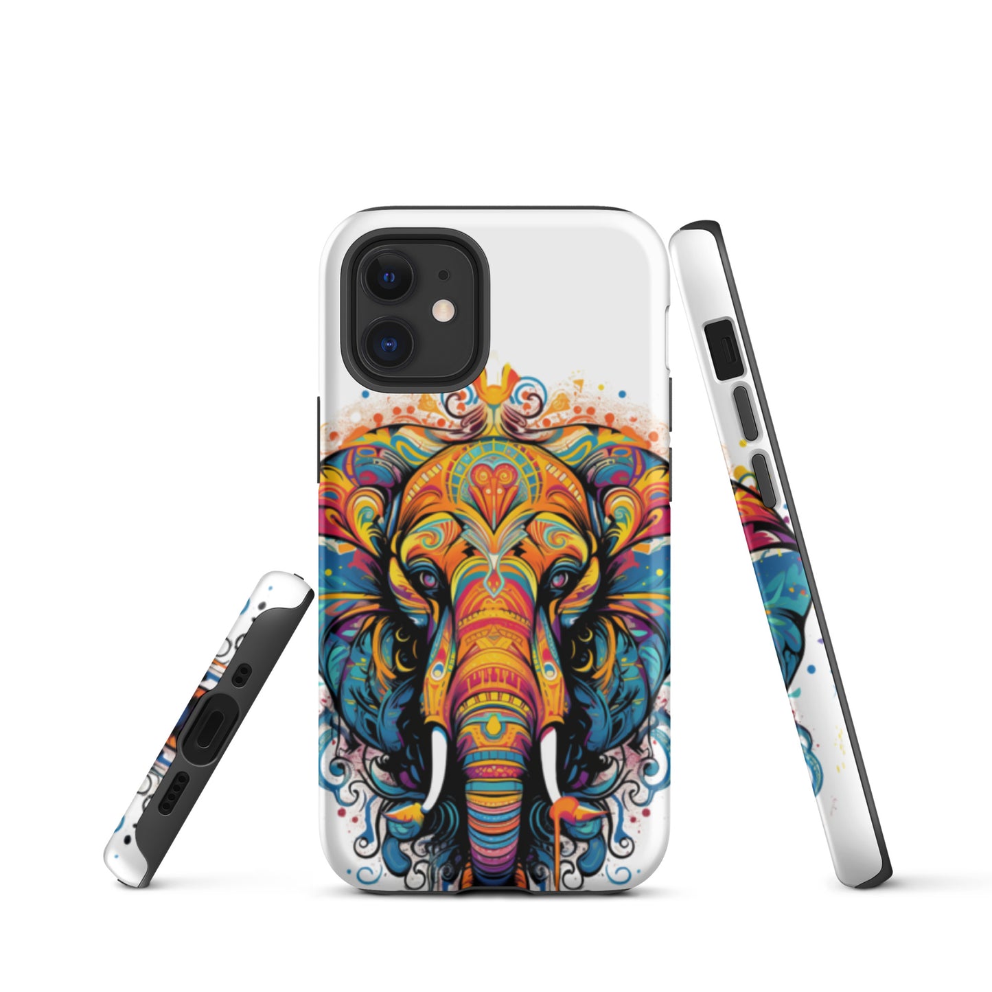 Tough Case for iPhone® BOHO Elephant 02