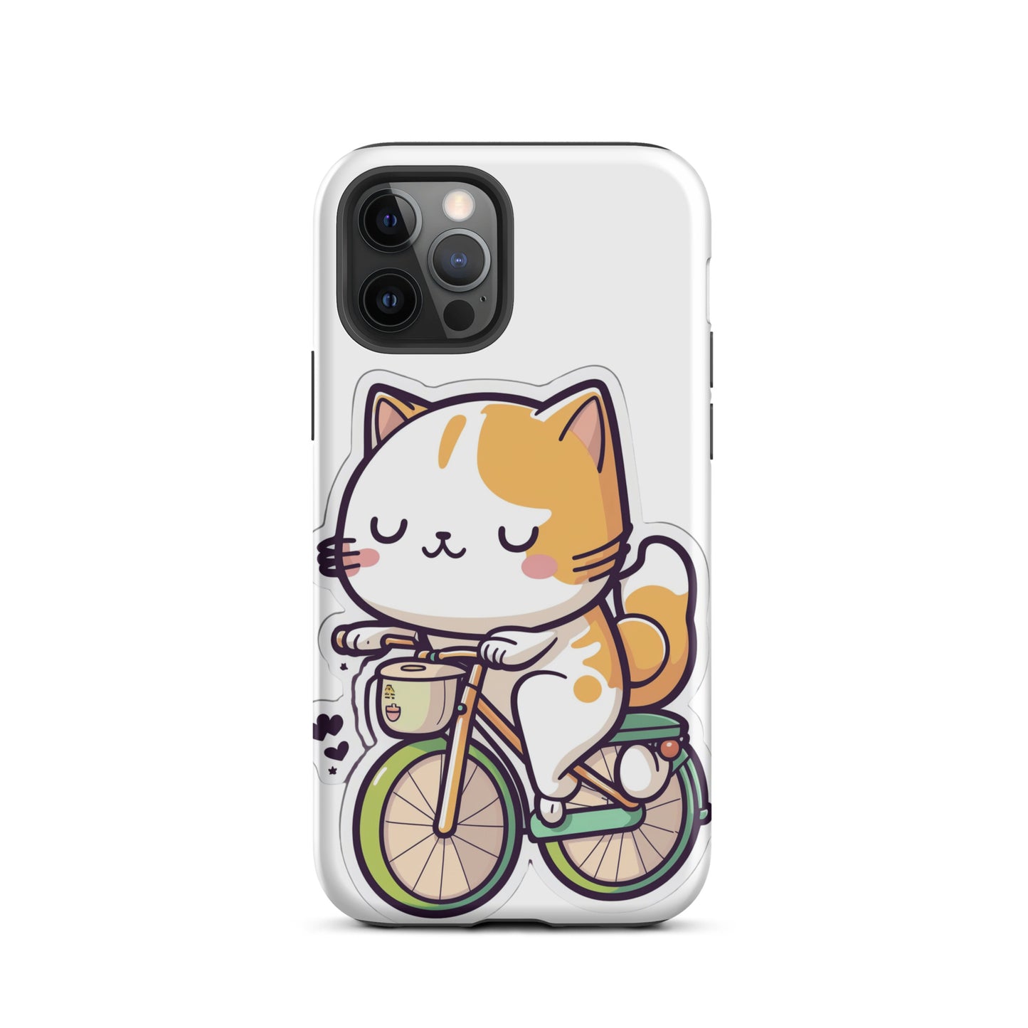 Tough Case for iPhone® "Everyday Cats" Riding