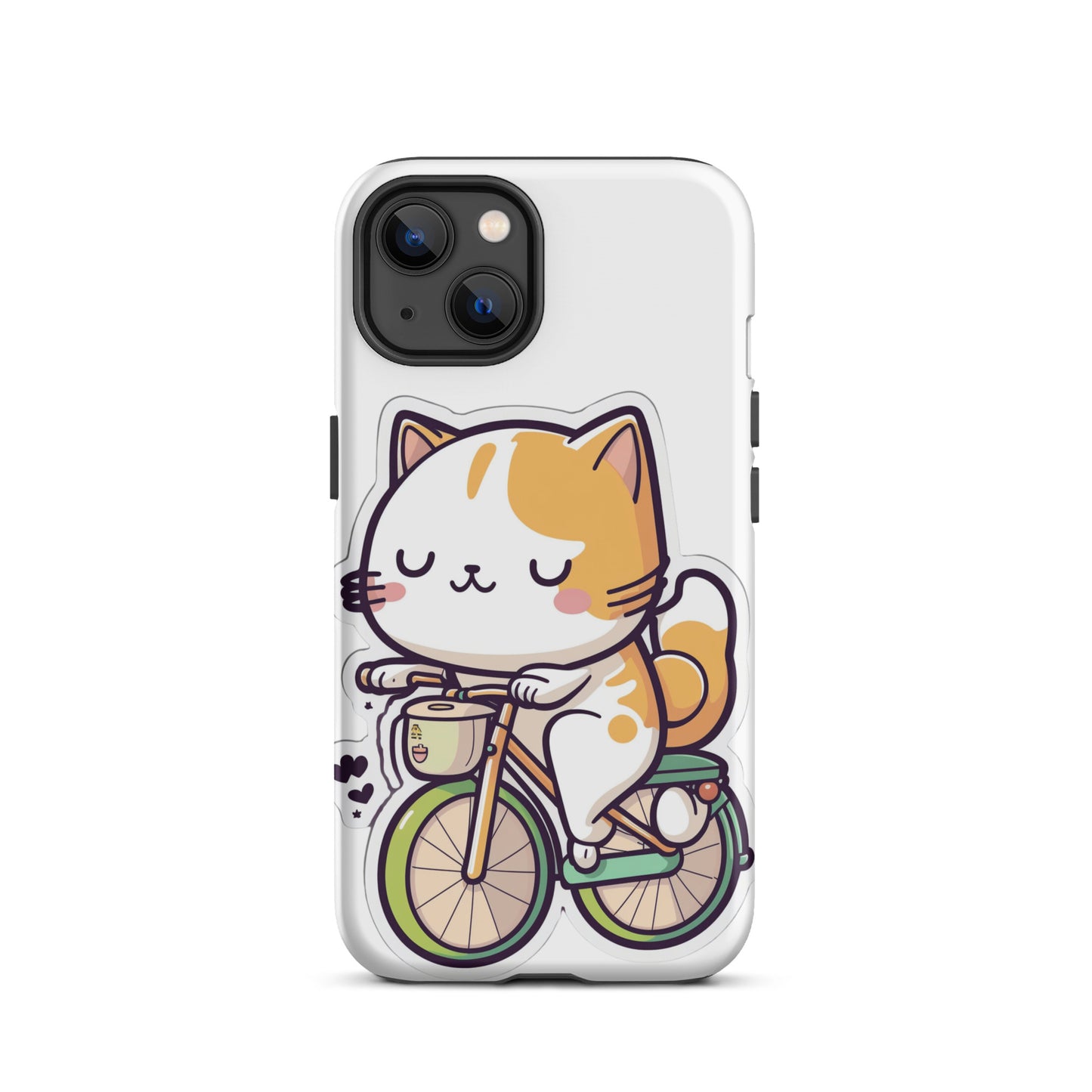 Tough Case for iPhone® "Everyday Cats" Riding