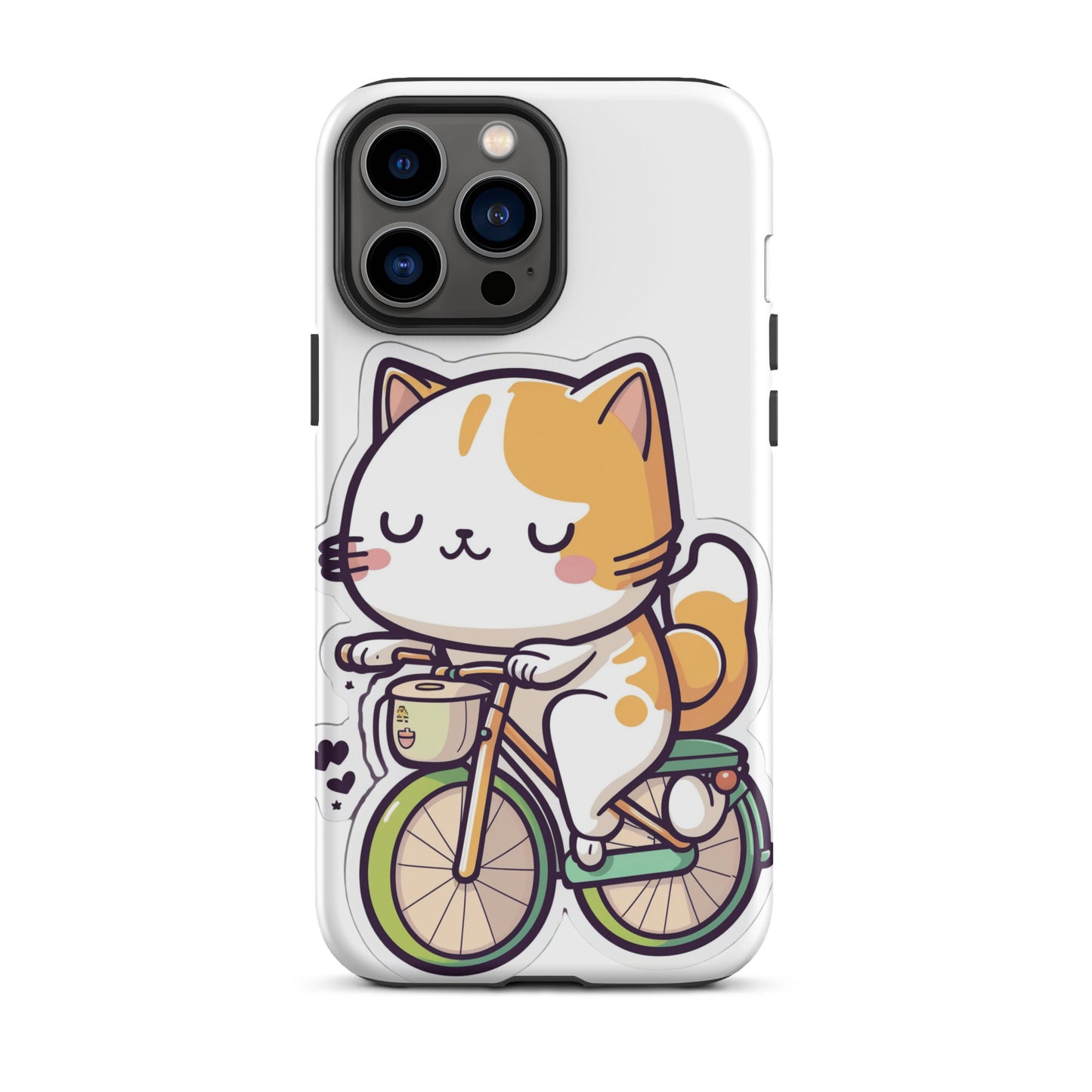 Tough Case for iPhone® "Everyday Cats" Riding