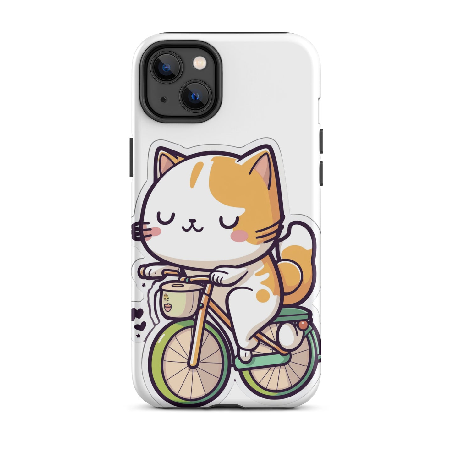 Tough Case for iPhone® "Everyday Cats" Riding