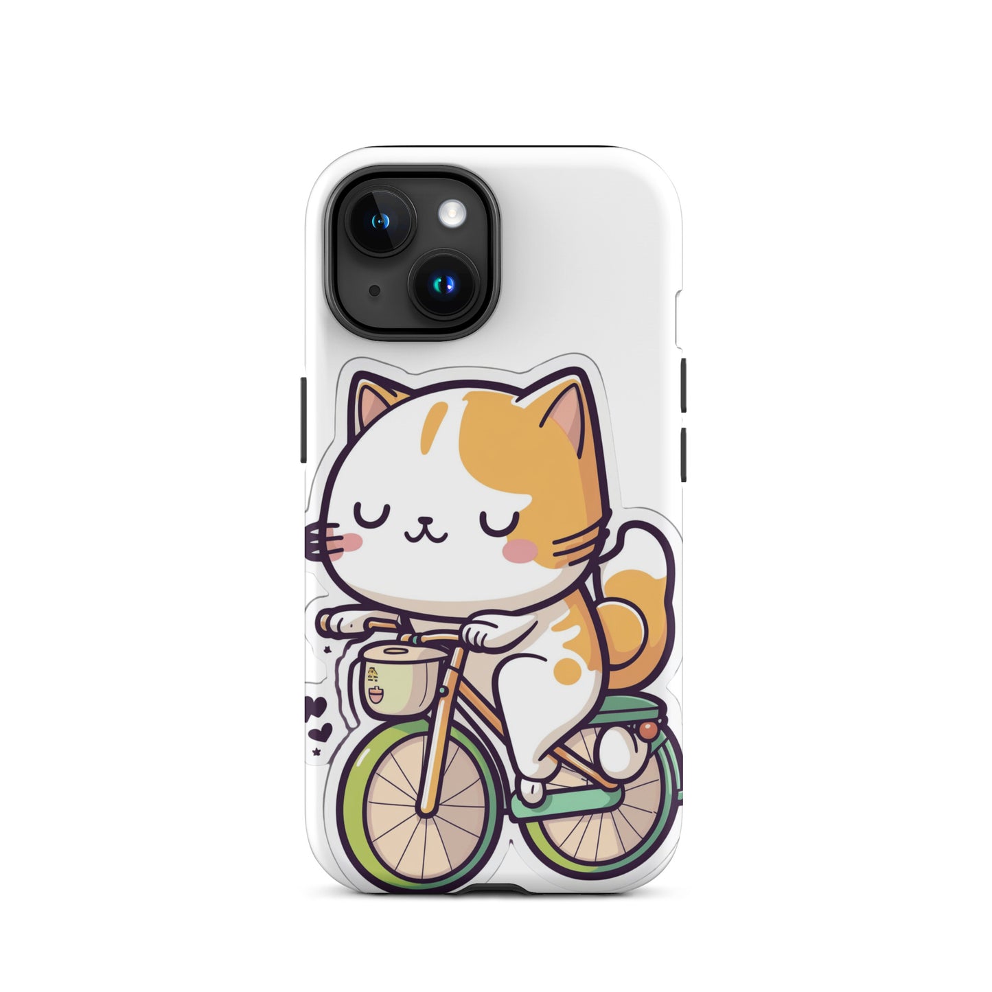 Tough Case for iPhone® "Everyday Cats" Riding