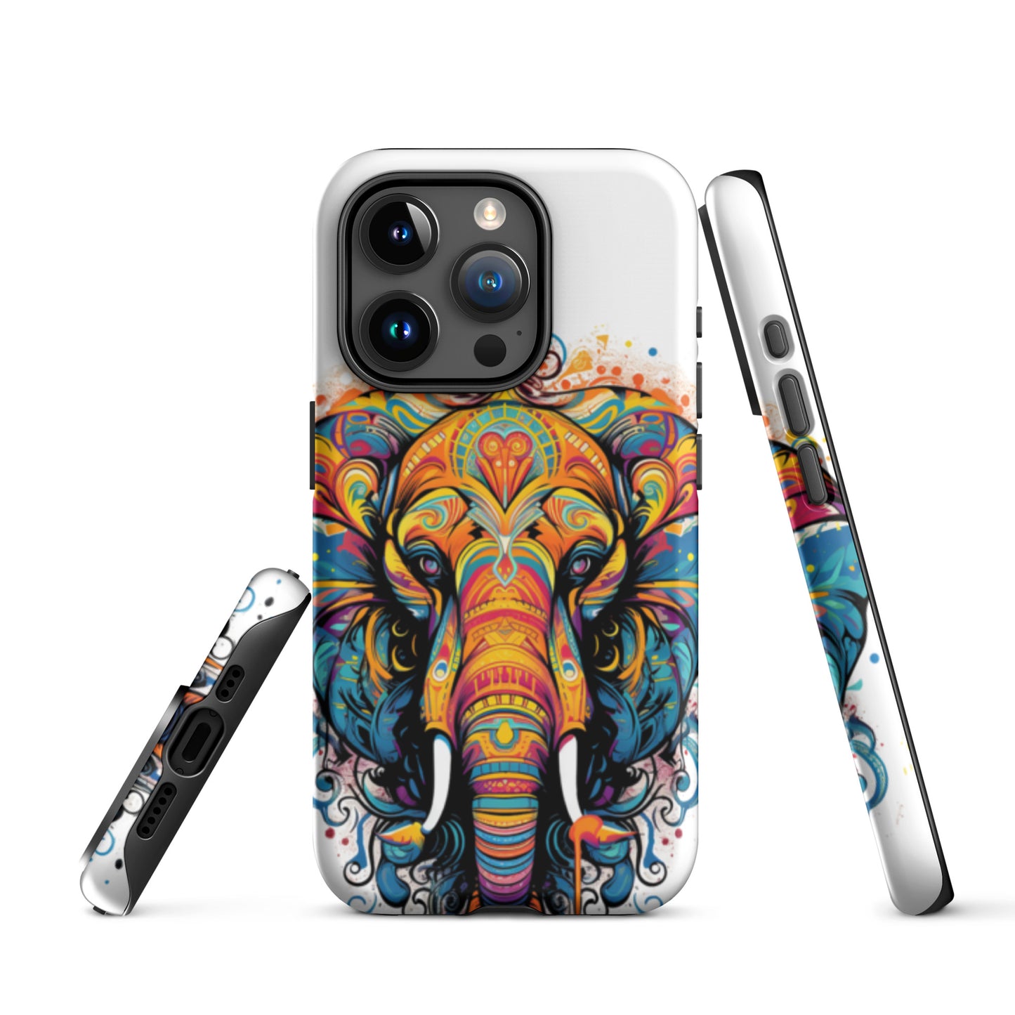 Tough Case for iPhone® BOHO Elephant 02