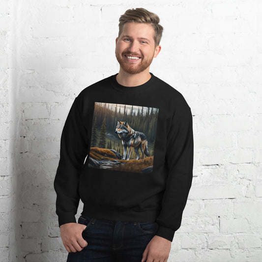 Wilderness Wolf - Unisex Sweatshirt