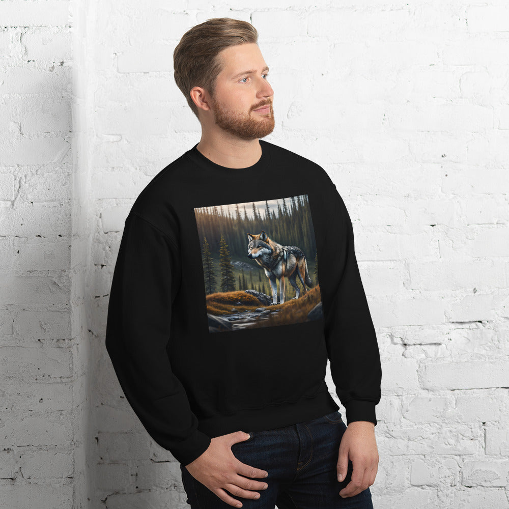 Wilderness Wolf - Unisex Sweatshirt