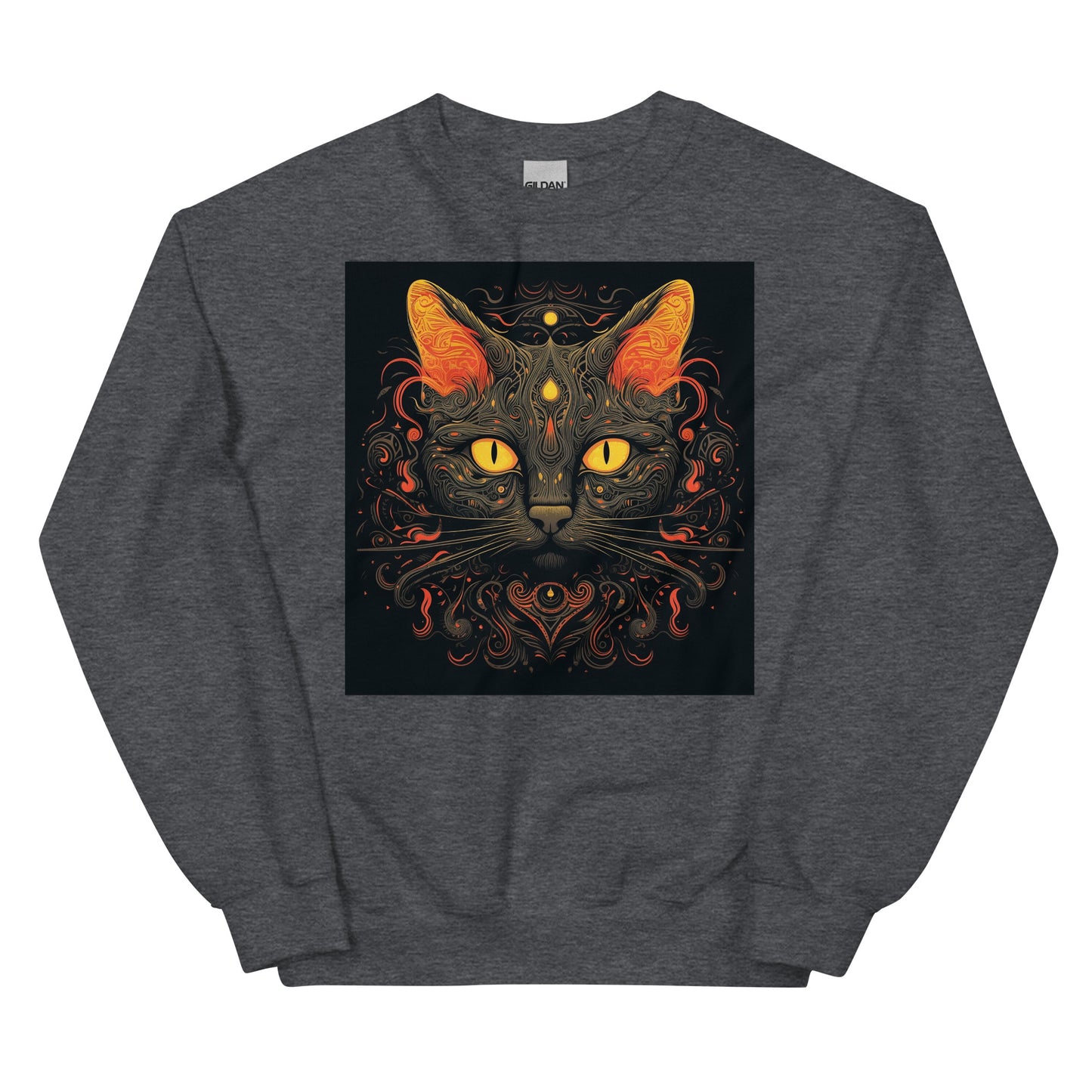 Black Cat Mystical - Unisex Sweatshirt