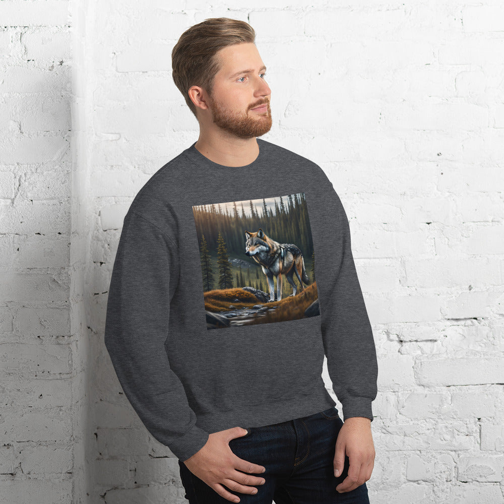 Wilderness Wolf - Unisex Sweatshirt