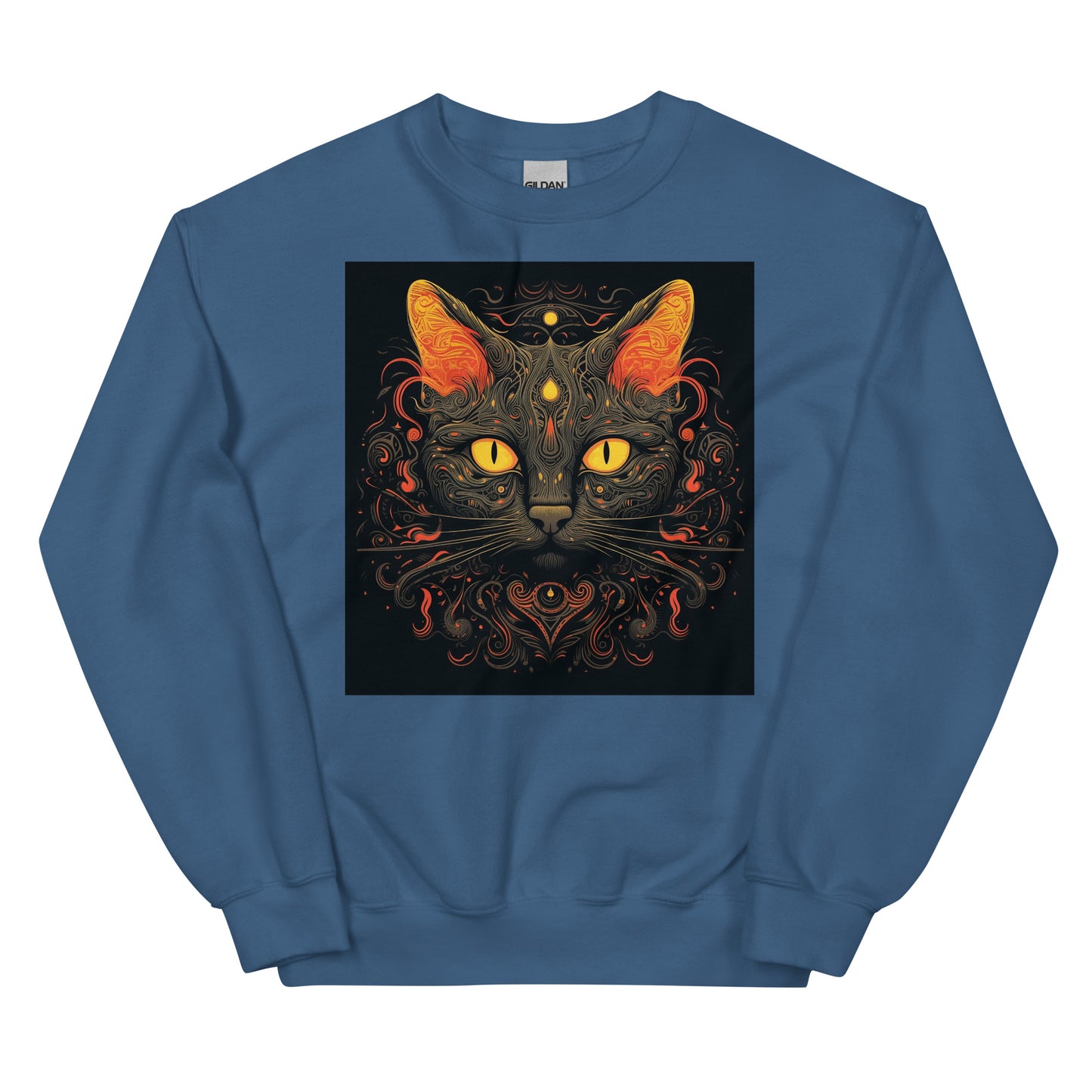 Black Cat Mystical - Unisex Sweatshirt