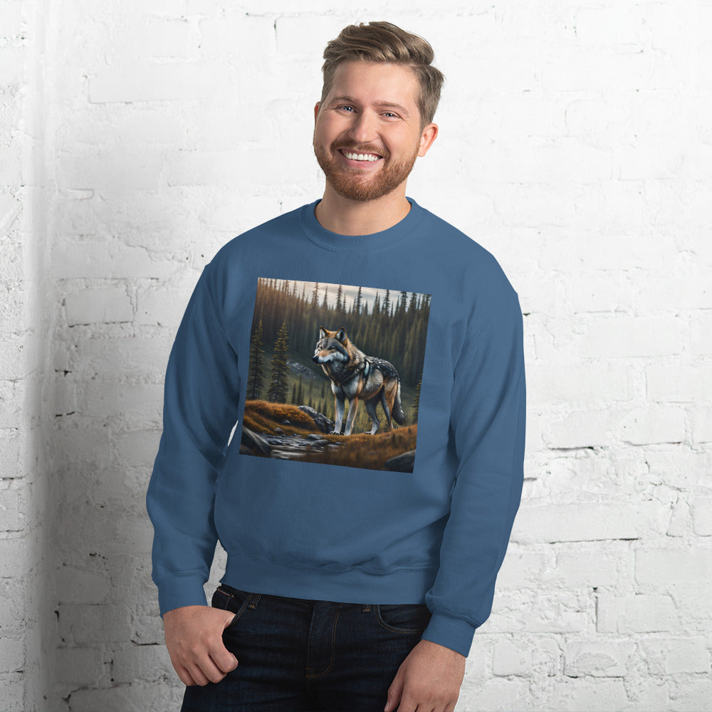 Wilderness Wolf - Unisex Sweatshirt