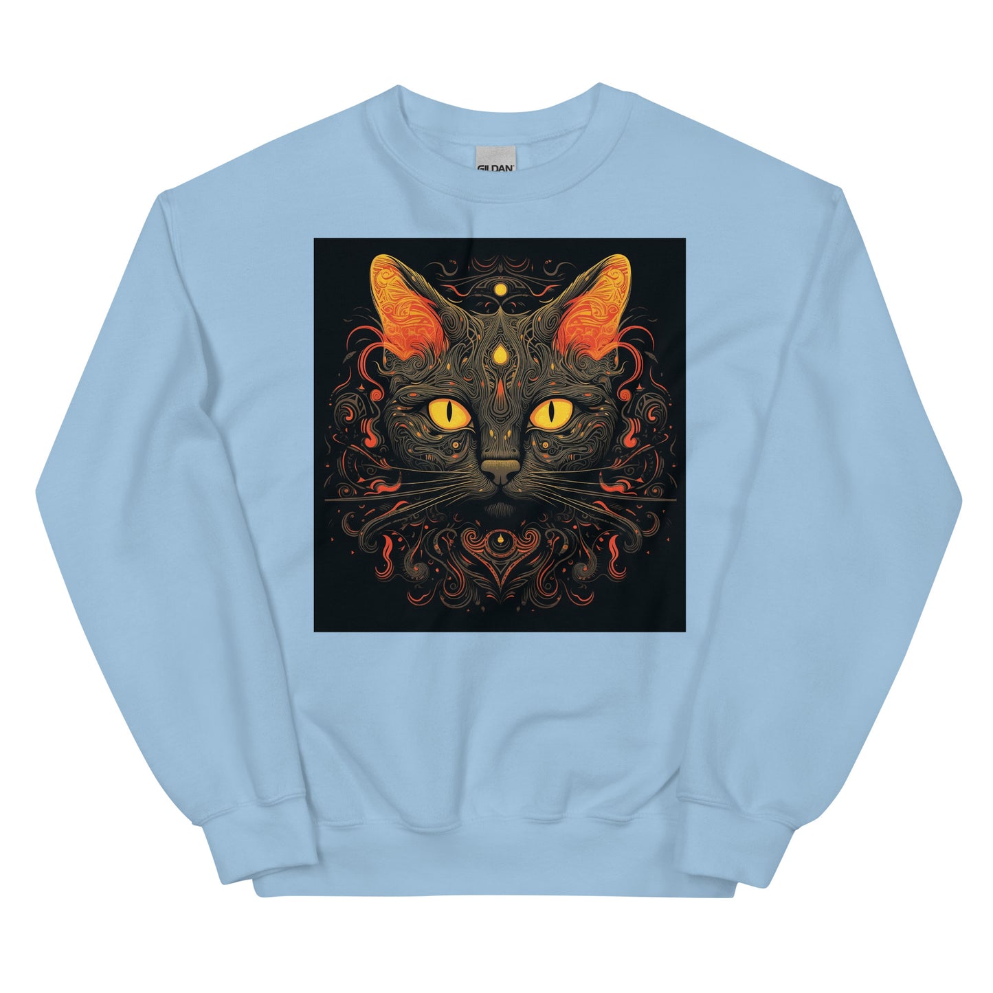 Black Cat Mystical - Unisex Sweatshirt