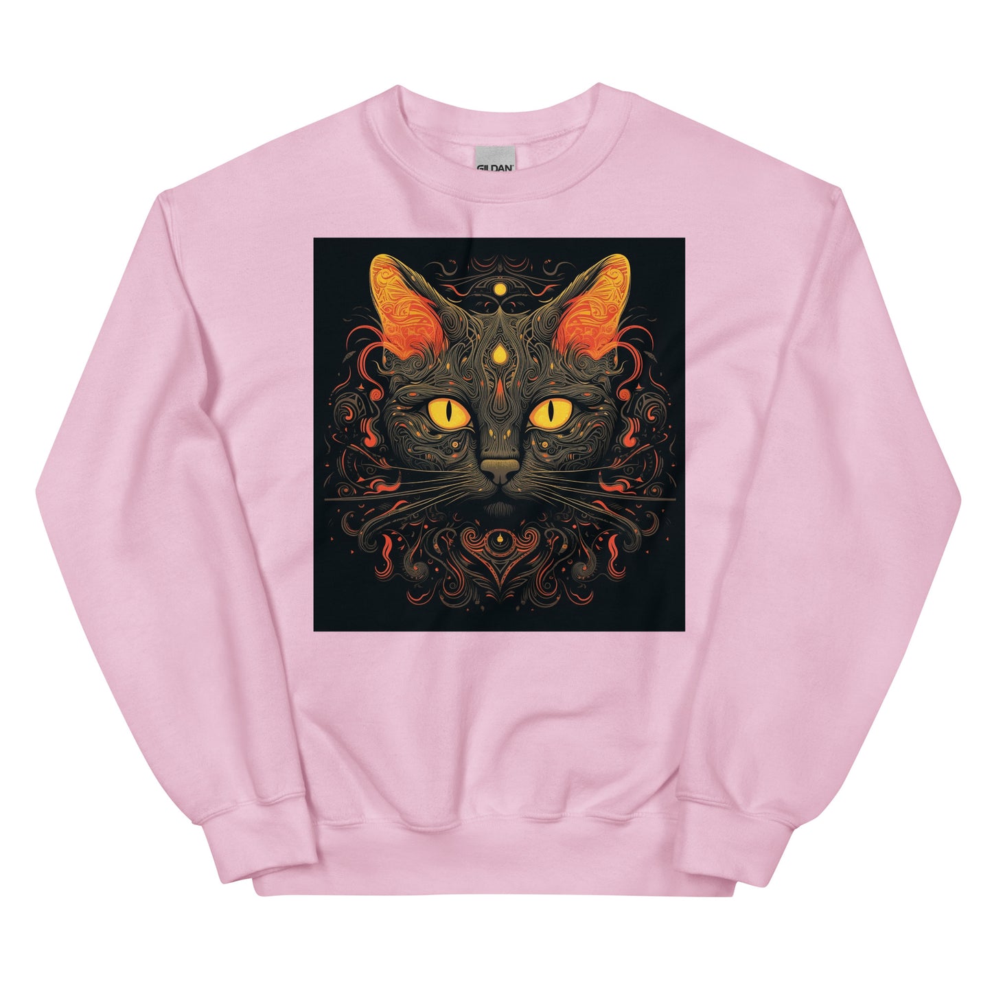 Black Cat Mystical - Unisex Sweatshirt