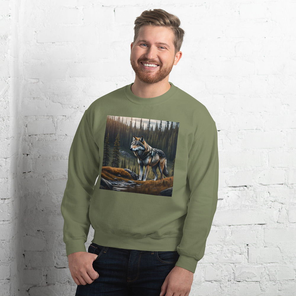 Wilderness Wolf - Unisex Sweatshirt