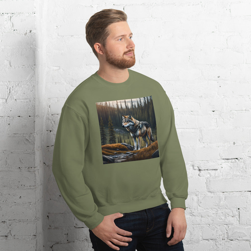 Wilderness Wolf - Unisex Sweatshirt