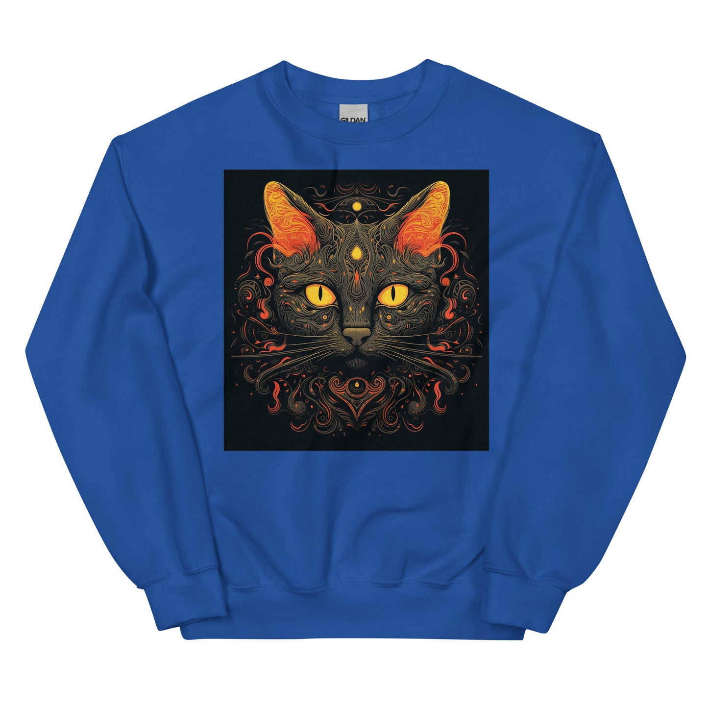 Black Cat Mystical - Unisex Sweatshirt