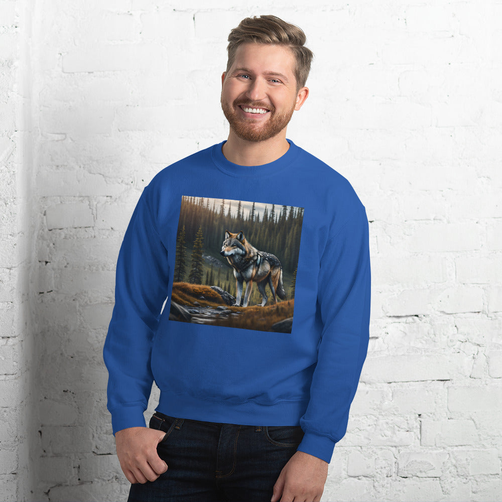 Wilderness Wolf - Unisex Sweatshirt