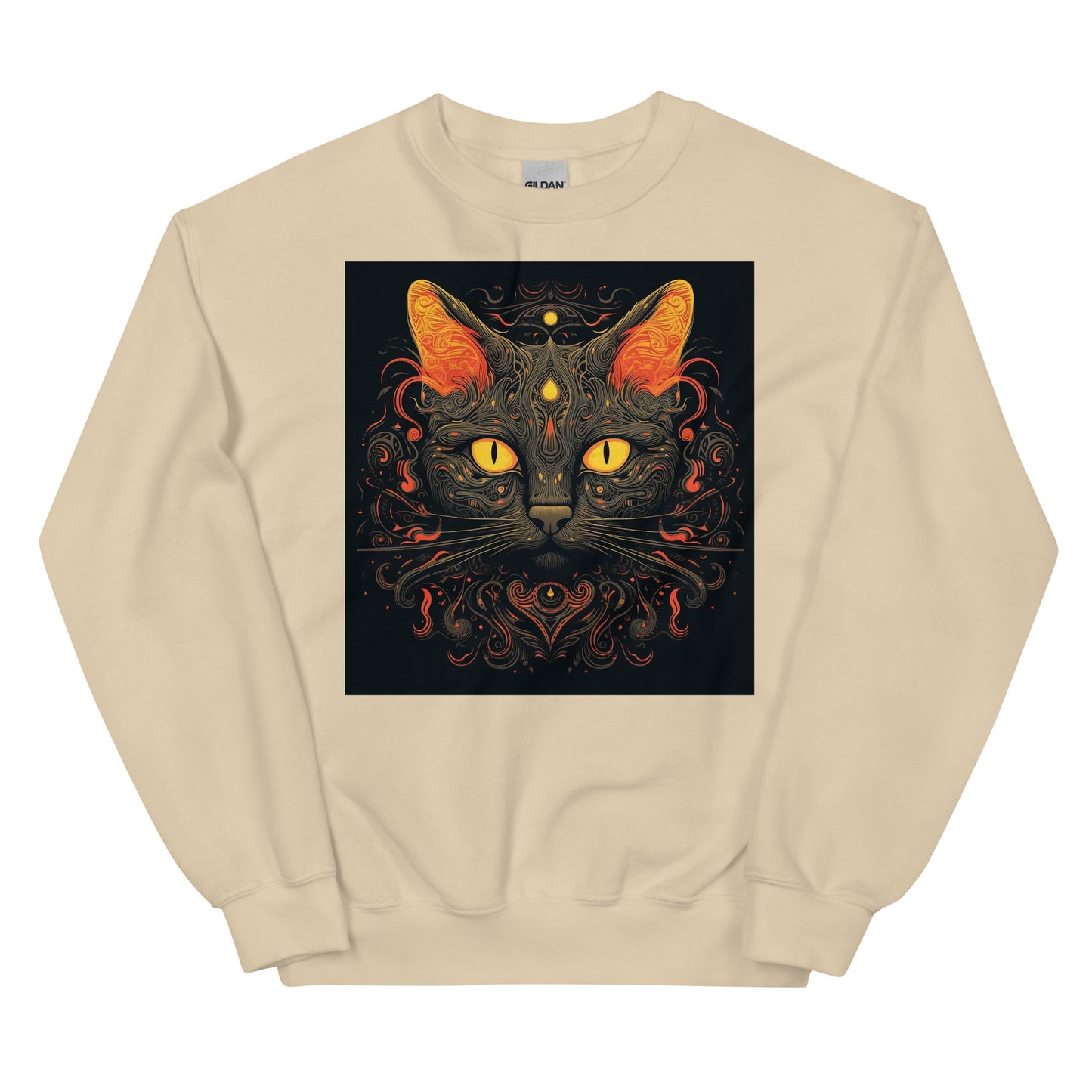 Black Cat Mystical - Unisex Sweatshirt