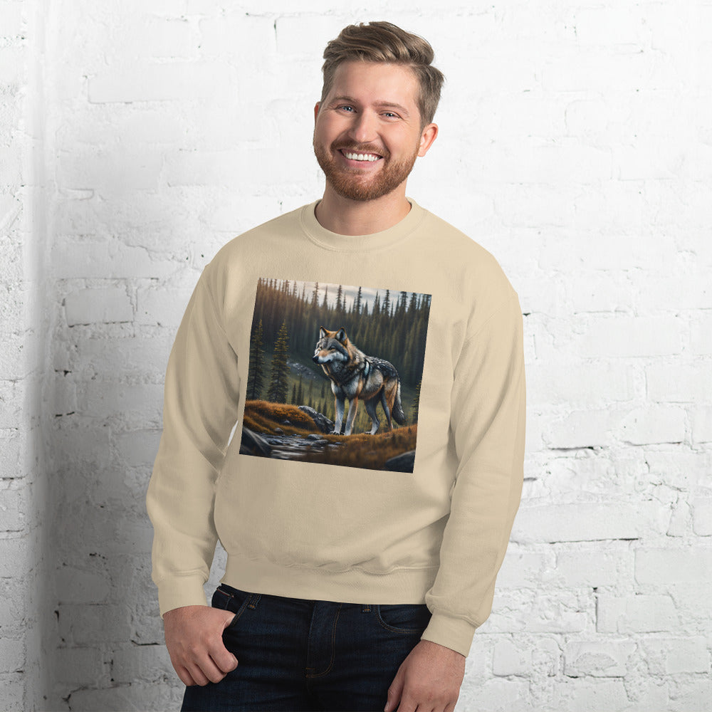 Wilderness Wolf - Unisex Sweatshirt