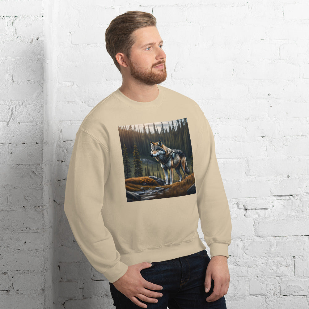 Wilderness Wolf - Unisex Sweatshirt