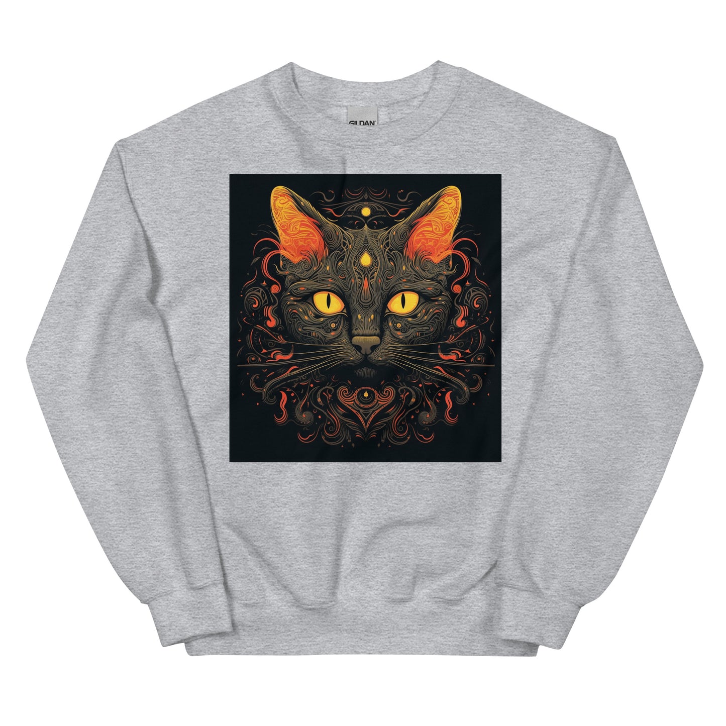 Black Cat Mystical - Unisex Sweatshirt