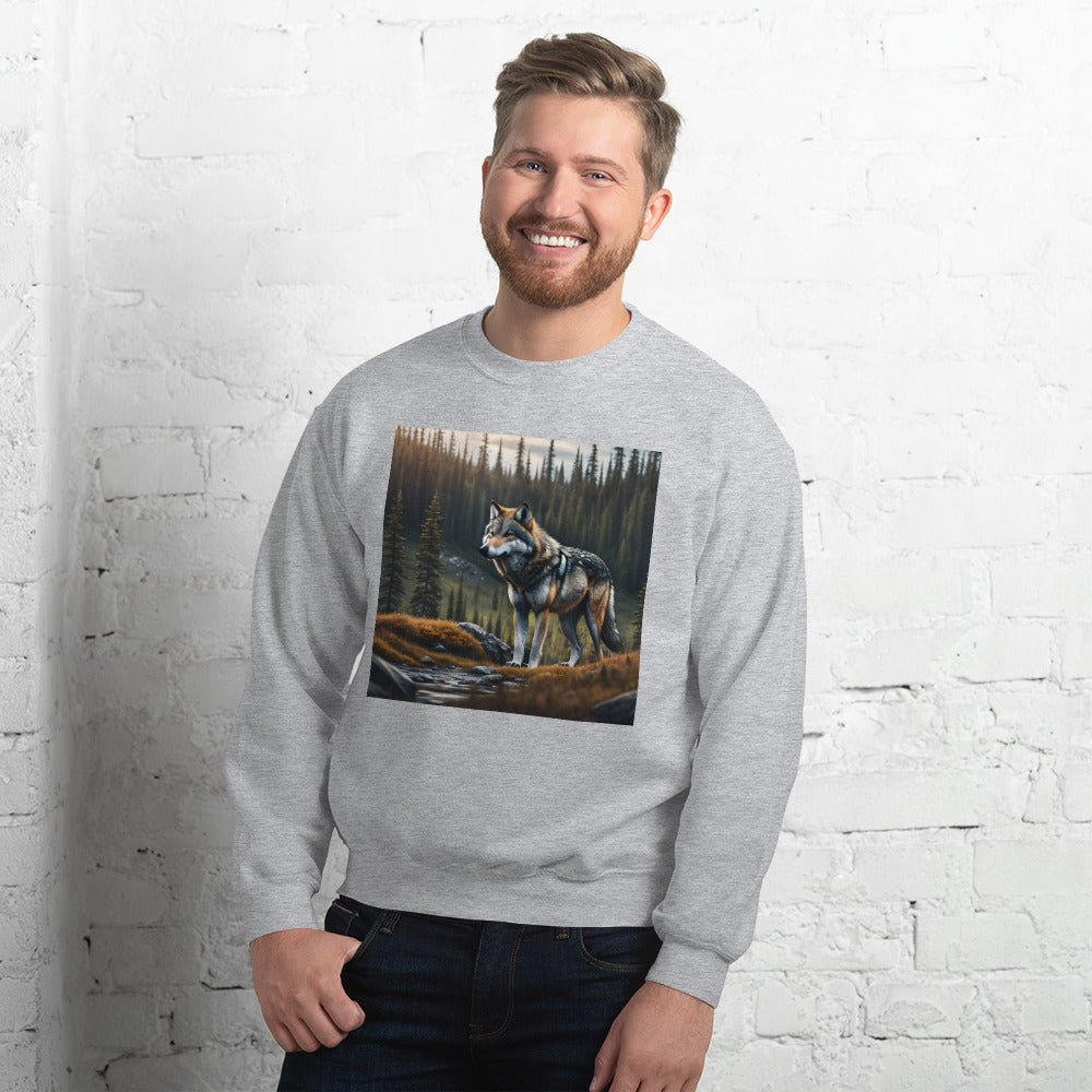 Wilderness Wolf - Unisex Sweatshirt