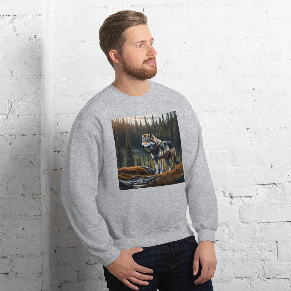 Wilderness Wolf - Unisex Sweatshirt