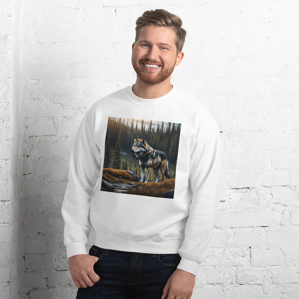 Wilderness Wolf - Unisex Sweatshirt