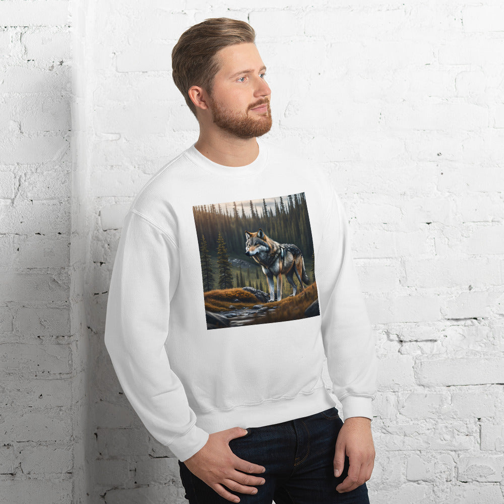 Wilderness Wolf - Unisex Sweatshirt