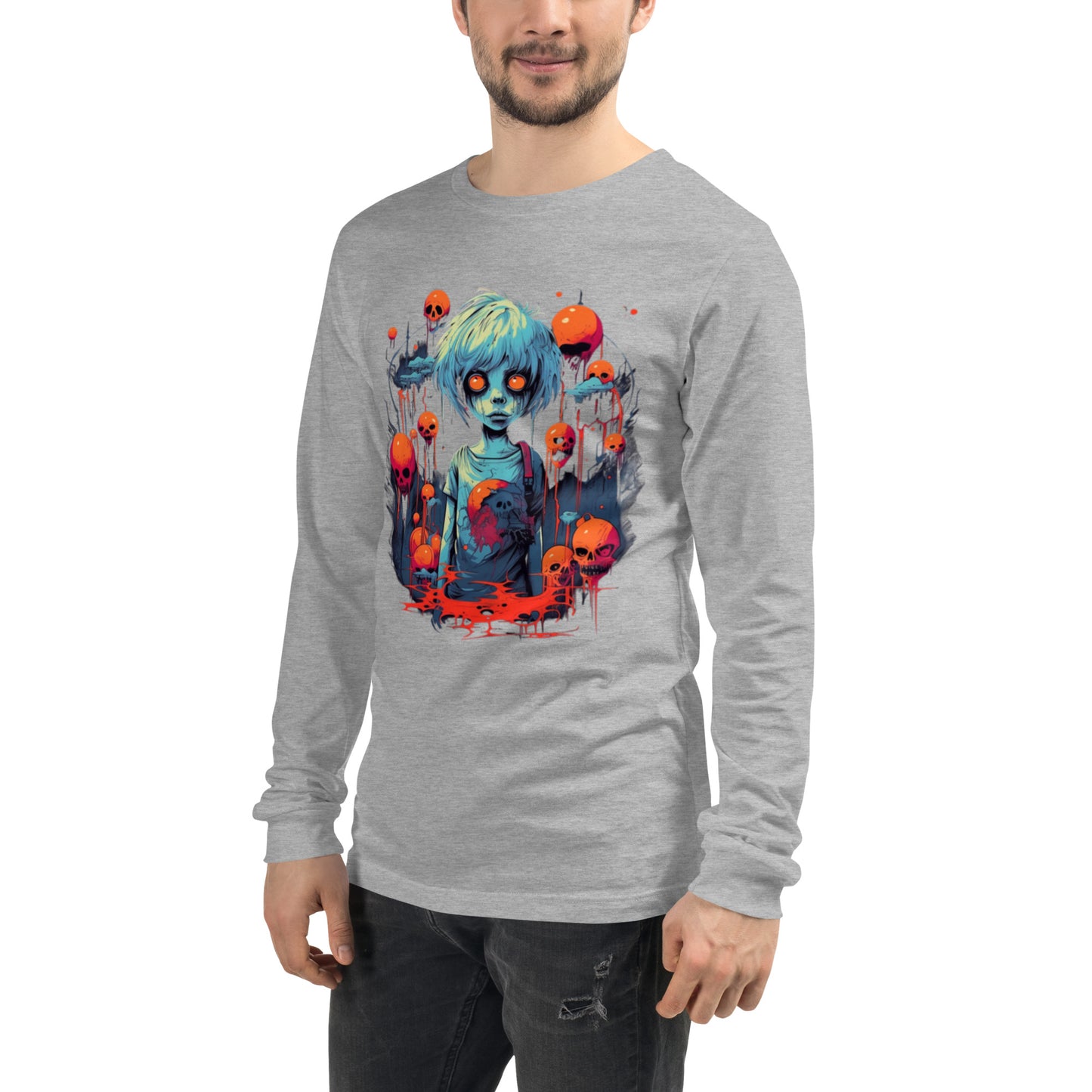 Zombie Boy - Unisex Long Sleeve Tee