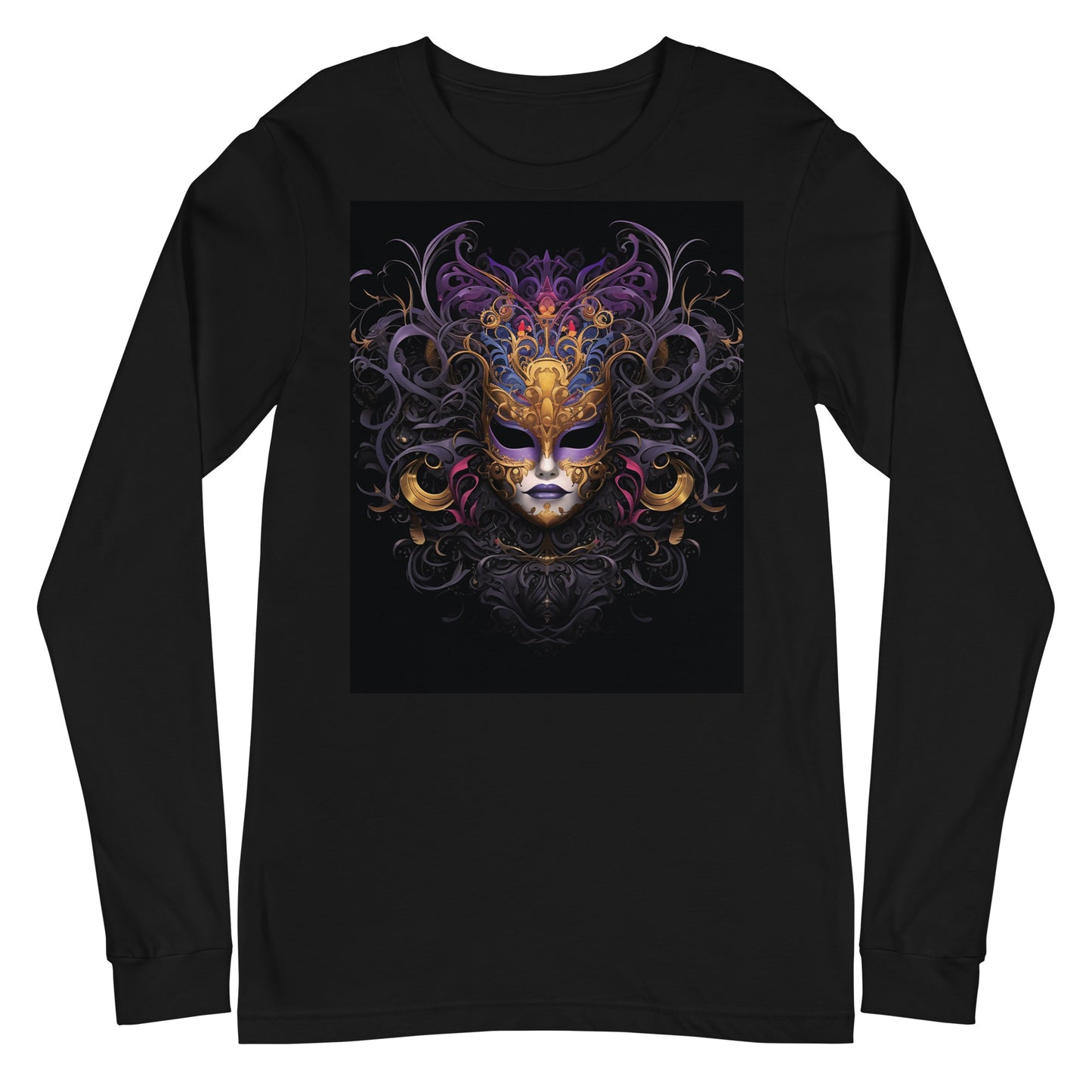 Masqurade #4 Unisex Long Sleeve Tee