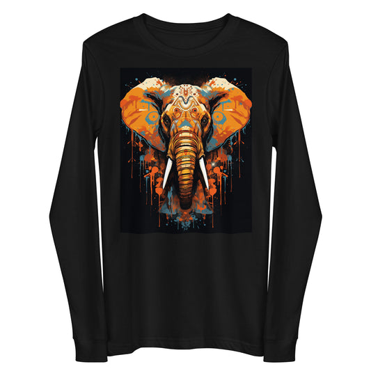 Asia Elephant - Unisex Long Sleeve Tee