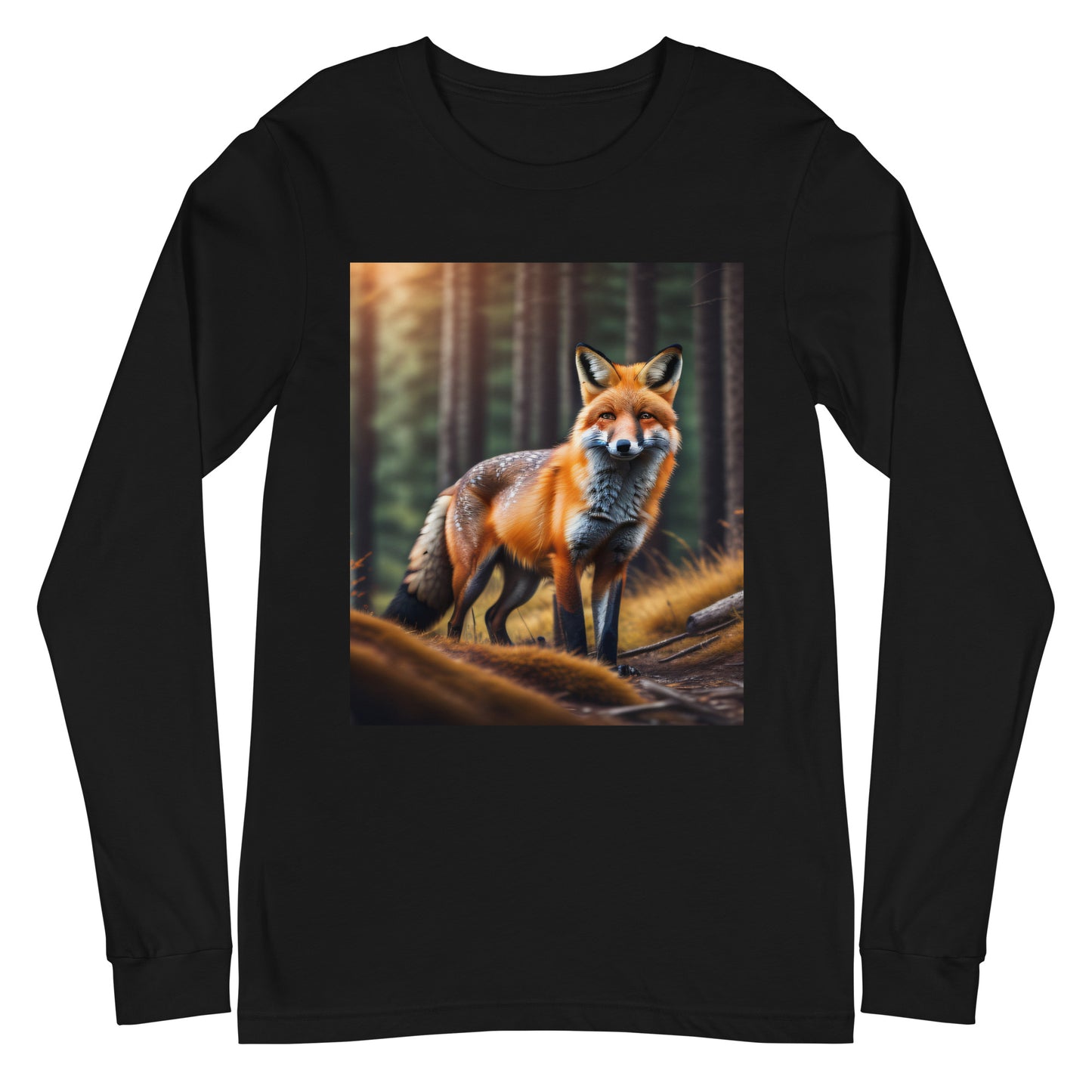 Wilderness Fox - Unisex Long Sleeve Tee