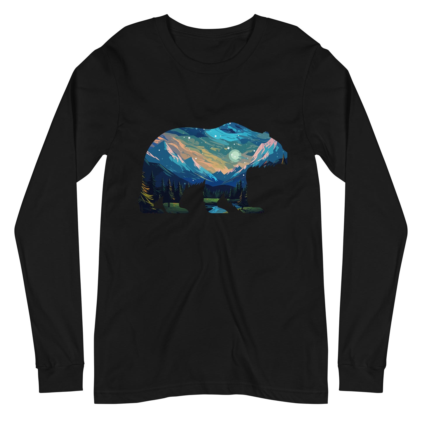 Bear Landscapes 4. 2 - Unisex Long Sleeve Tee