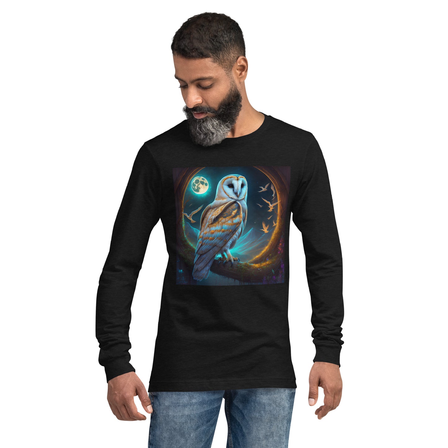 Barn Owl -Unisex Long Sleeve Tee