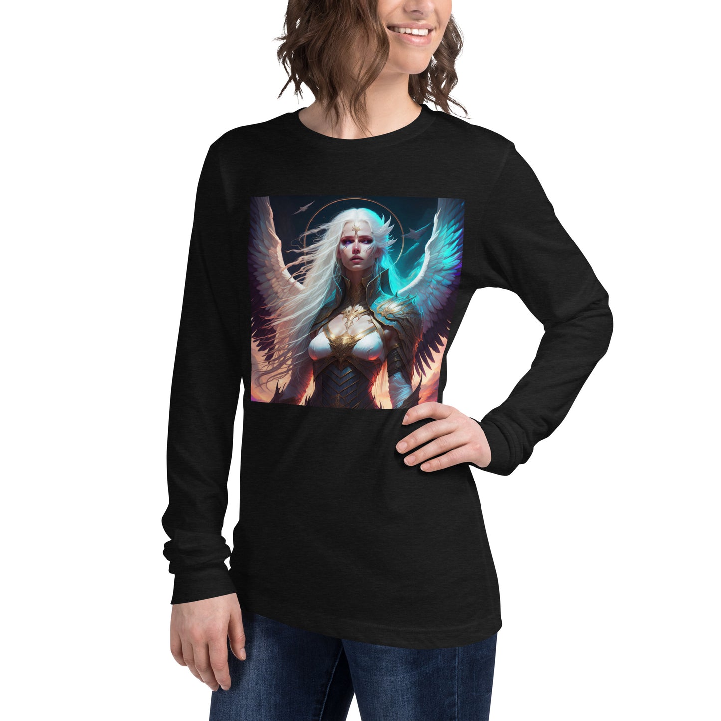 Angel Silence & Storm - Unisex Long Sleeve Tee