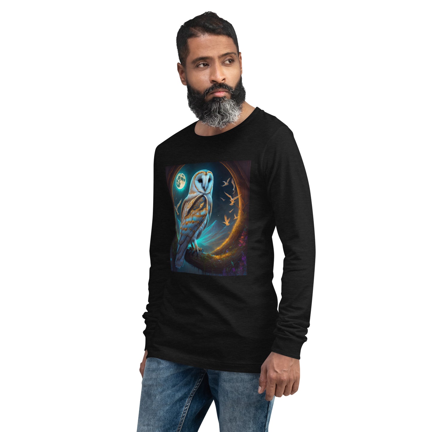 Barn Owl -Unisex Long Sleeve Tee