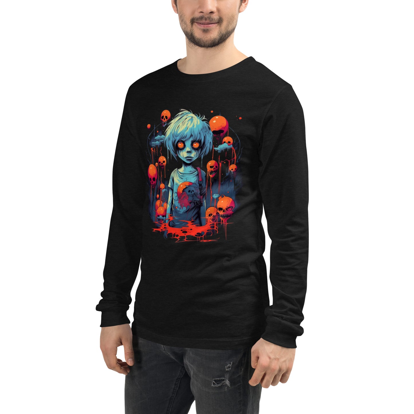 Zombie Boy - Unisex Long Sleeve Tee