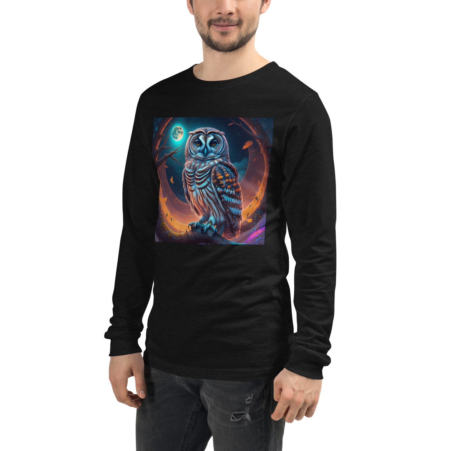 Barred Owl - Unisex Long Sleeve Tee