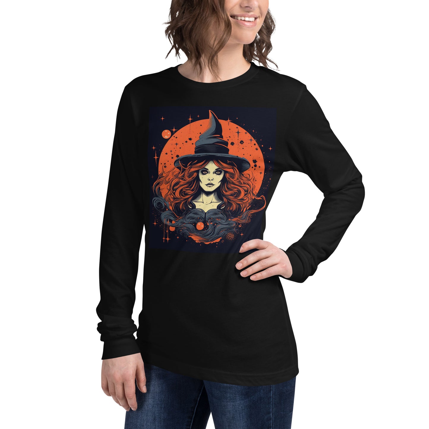 Halloween Witchcraft #4 - Unisex Long Sleeve Tee