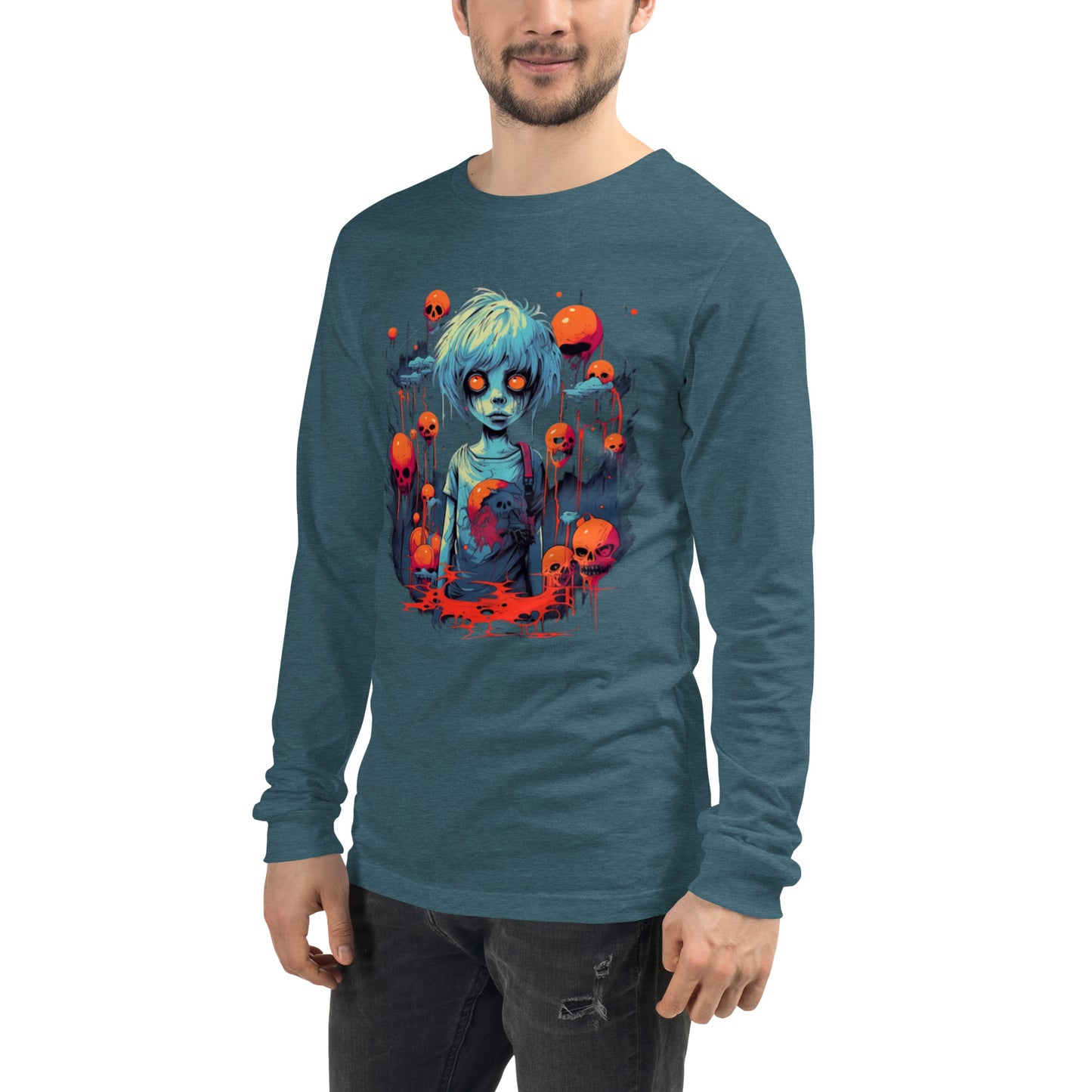 Zombie Boy - Unisex Long Sleeve Tee