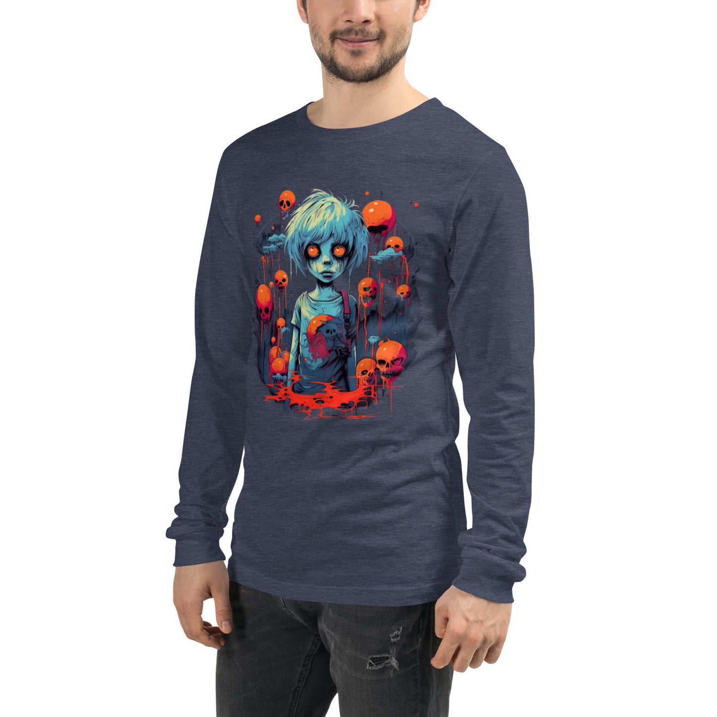 Zombie Boy - Unisex Long Sleeve Tee