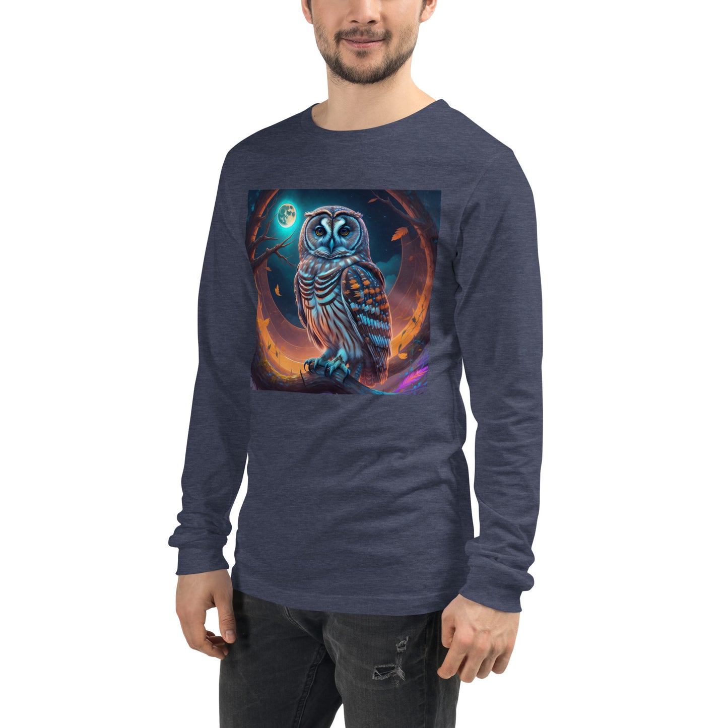 Barred Owl - Unisex Long Sleeve Tee