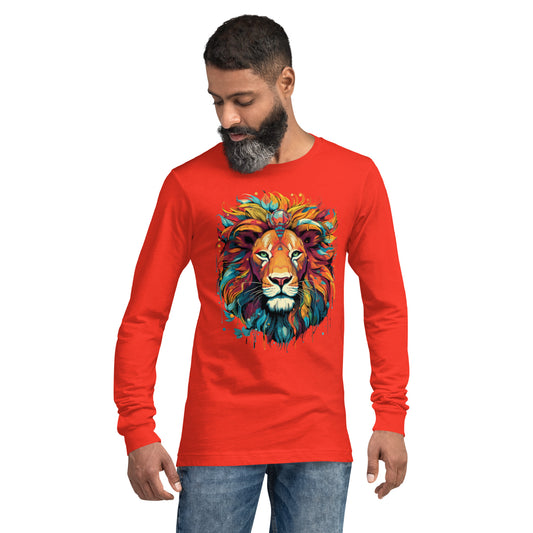 Sr. Dazzling the Lion - Unisex Long Sleeve Tee