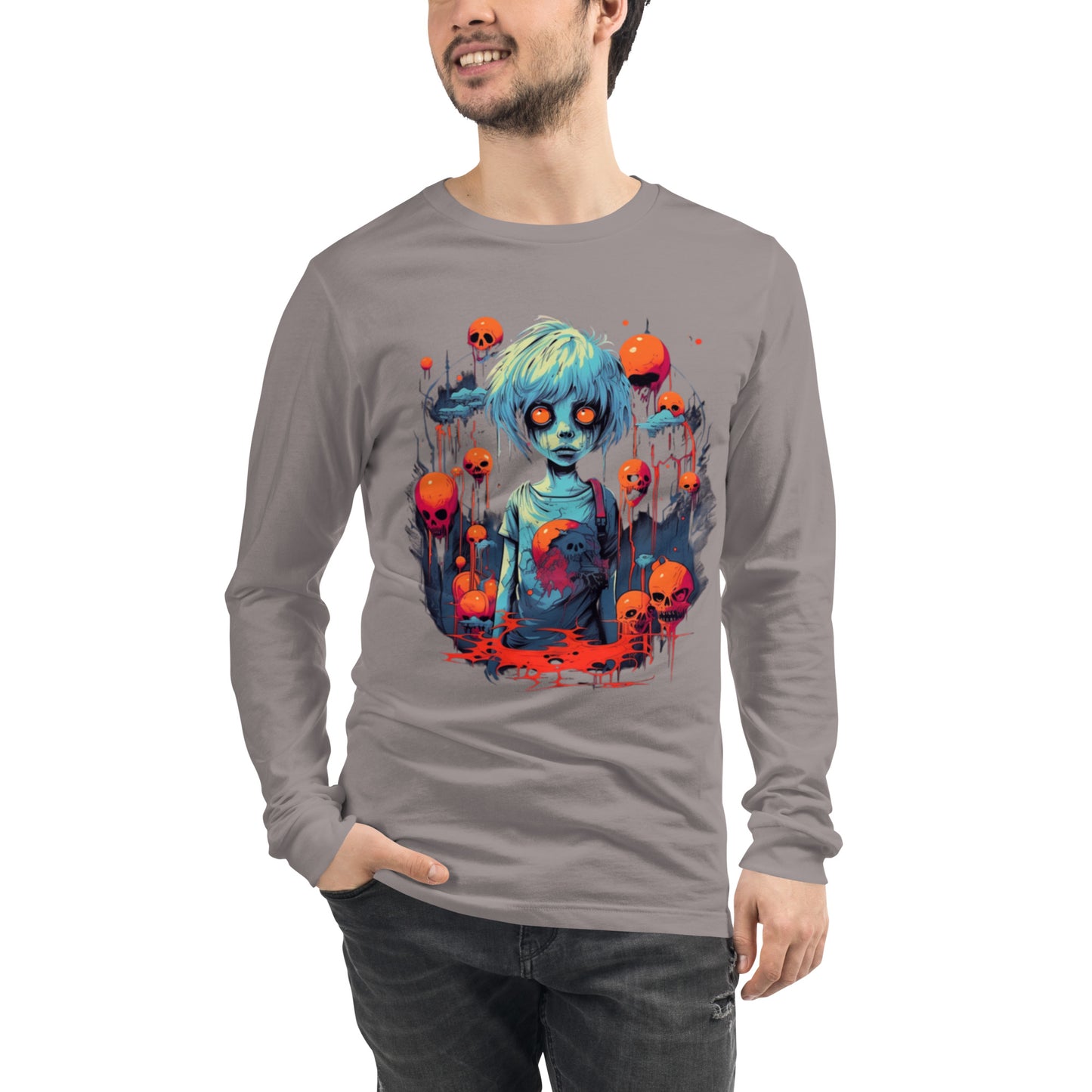 Zombie Boy - Unisex Long Sleeve Tee