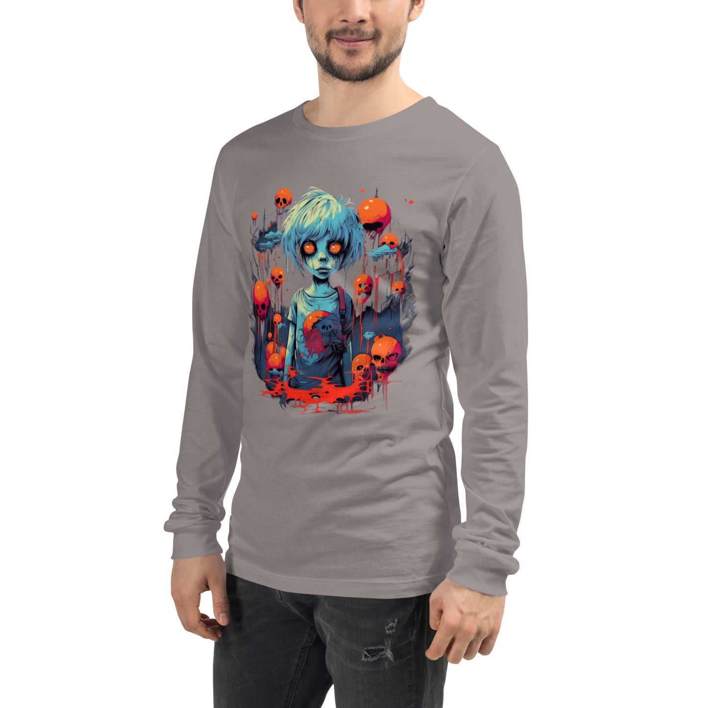 Zombie Boy - Unisex Long Sleeve Tee