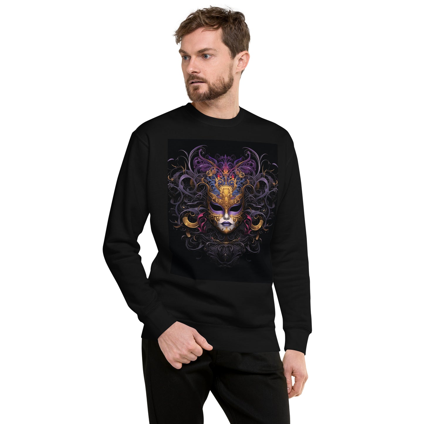 Masquerade #4 - Unisex Premium Sweatshirt