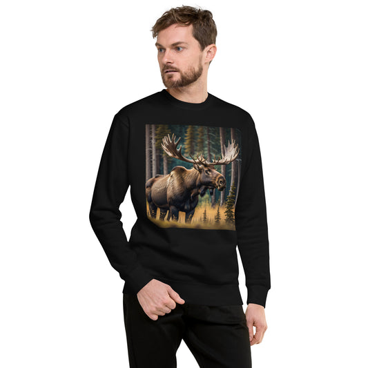 Moose Unisex Premium Sweatshirt