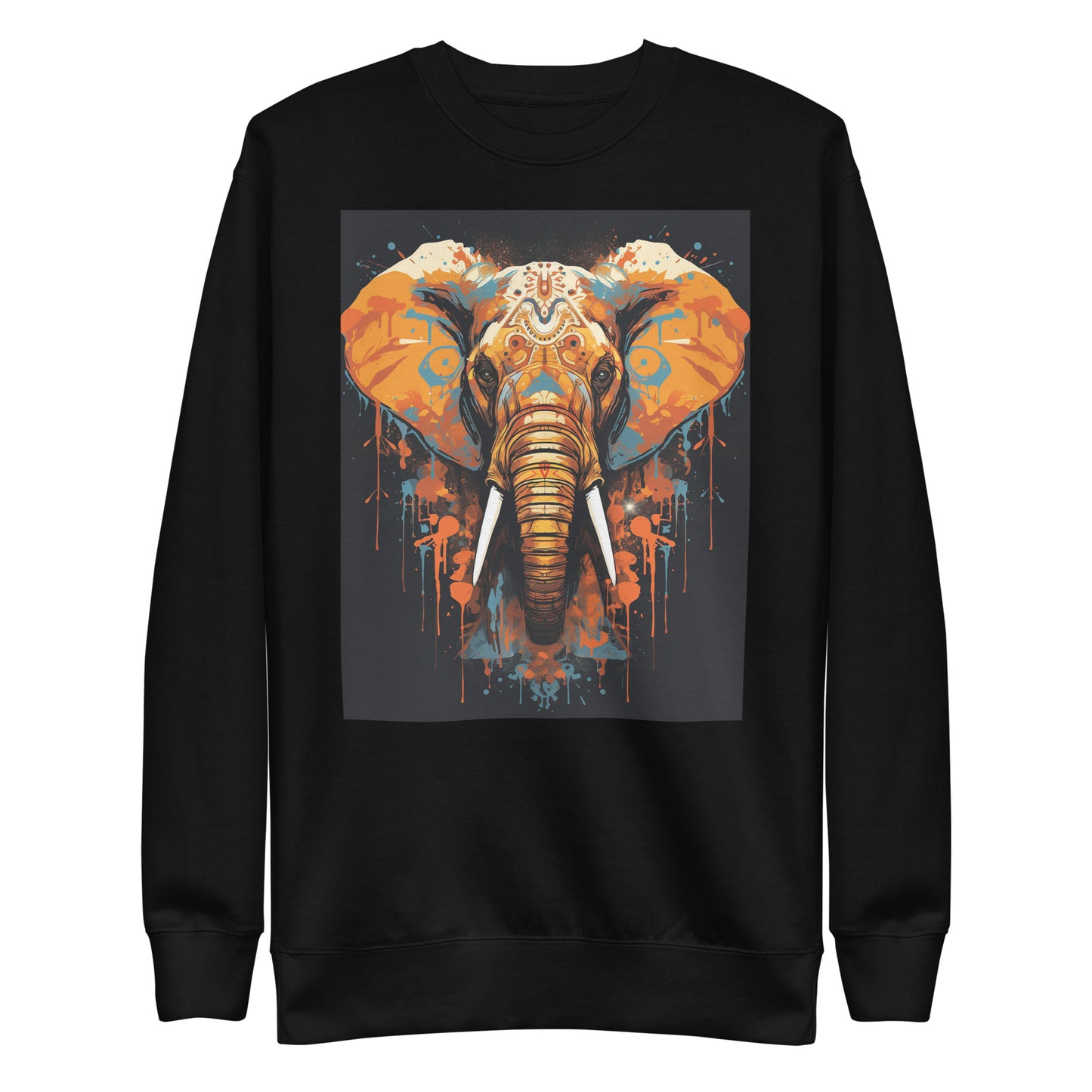 Asia Elephant Unisex Premium Sweatshirt