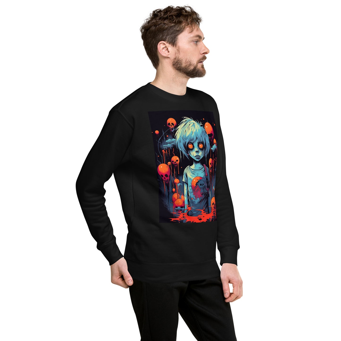 The Zombie Boy - Unisex Premium Sweatshirt