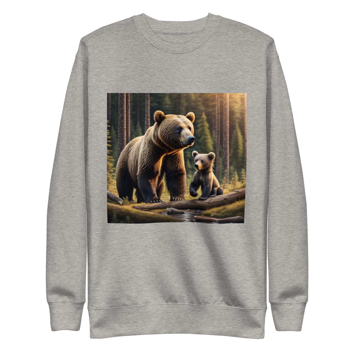 Willderness Bear & Cub - Unisex Premium Sweatshirt